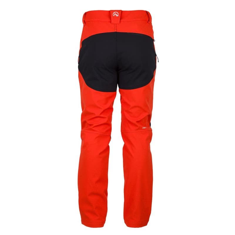 Pánske turistické zateplené nohavice NORTHFINDER ANATOL-170orangeblack 5