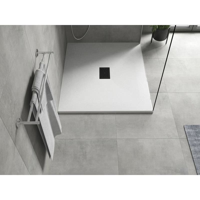 MEXEN/S - Hugo sprchová vanička SMC 120x100, biela, krytka čierna 42101012-B 6