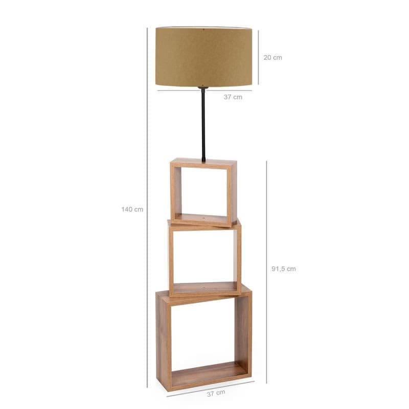 Drevená stojacia lampa AYD - 2902 3