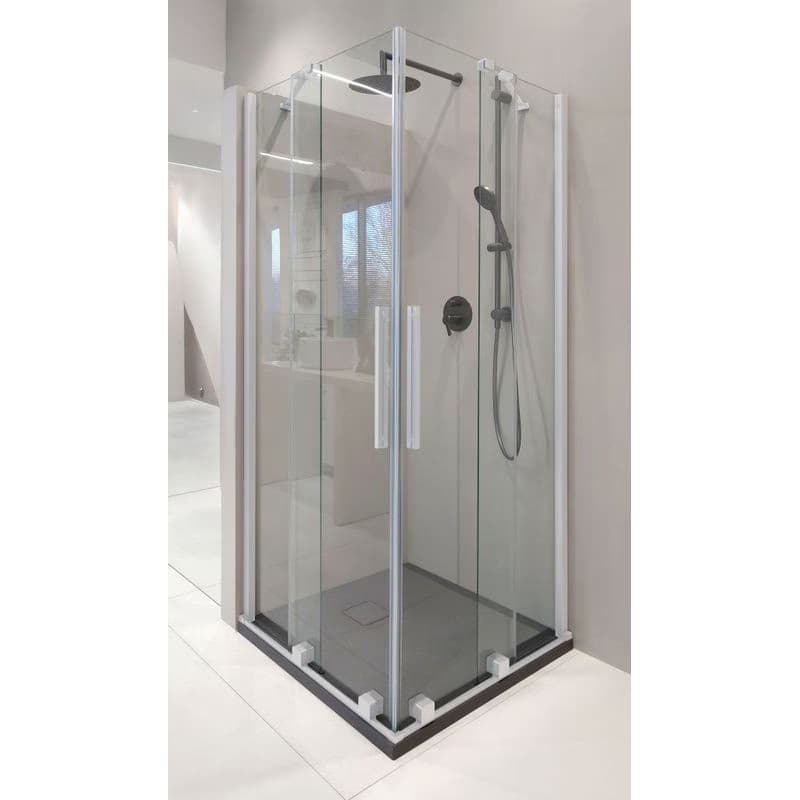 DEANTE - Sprchovací kút Prizma biela, štvorcová, 90x90 cm KPNAP09P09 3