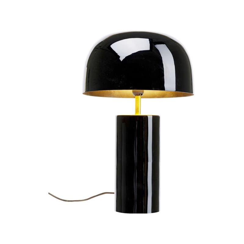 Loungy stolná lampa čierna
