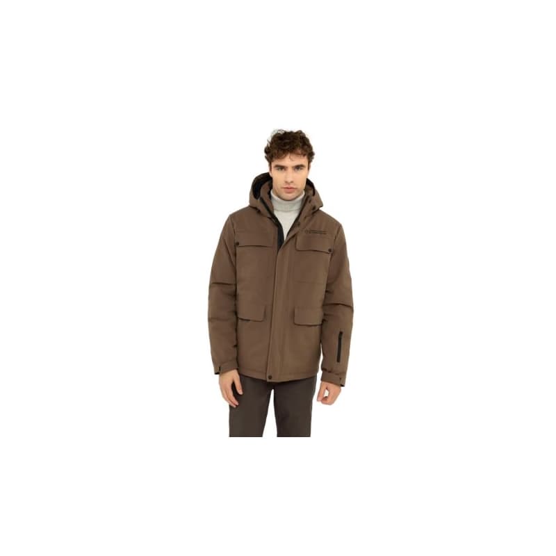 Pánska bunda VOLCANO J-NOEL-500-BROWN