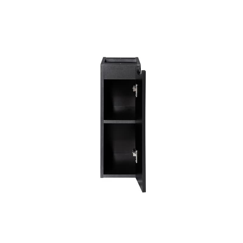 ArtCom Závesná skrinka do kúpeľne NOVA Black 81-20-1D | 20 cm 2