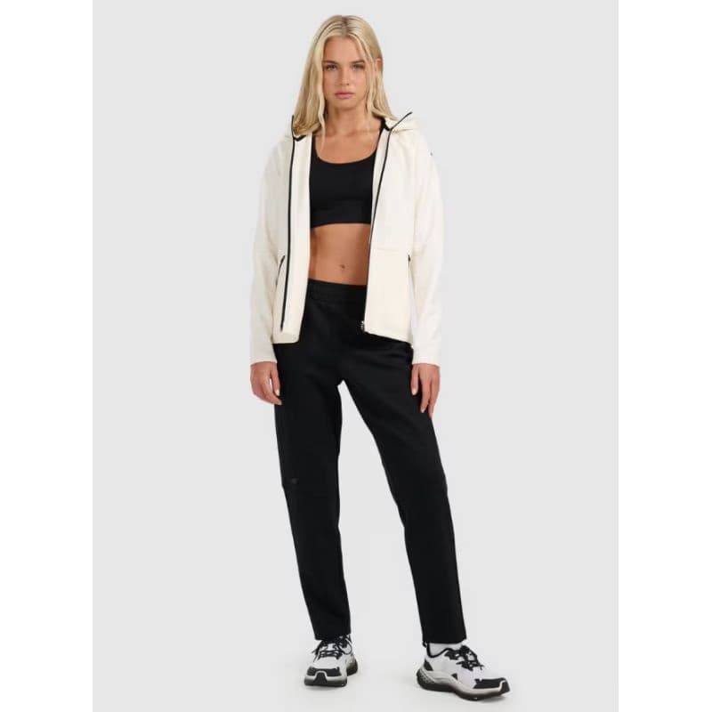 Dámska mikina so zipsom 4F SWEATSHIRT F2260-WAW25TSWSF2260-11S-OFF WHITE 5