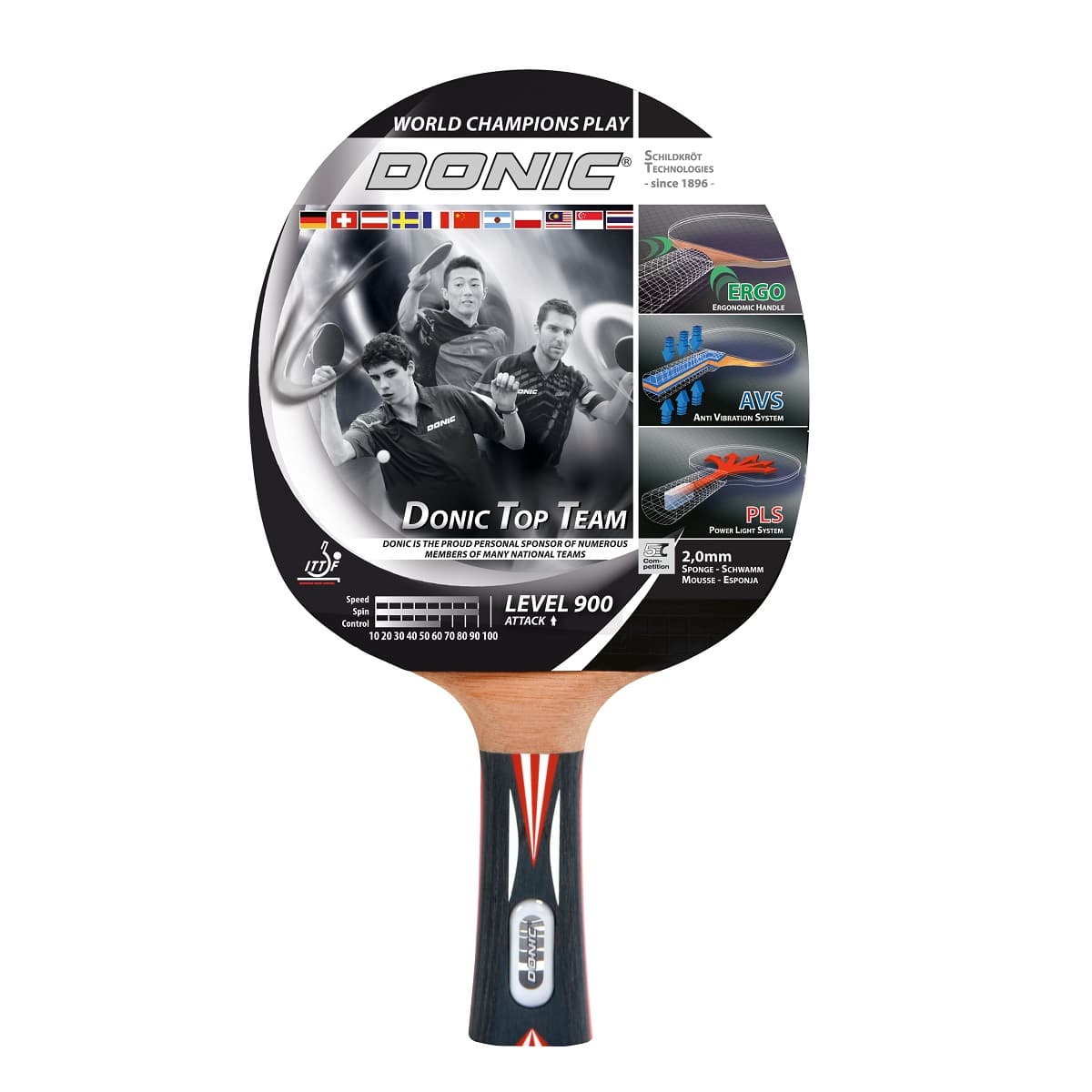 Raketa na stolný tenis DONIC Top Team 900