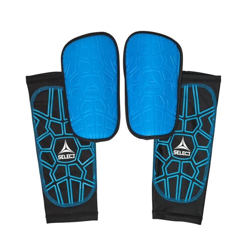 Chrániče holene SELECT Shin guards Super Safe modro-čierna
