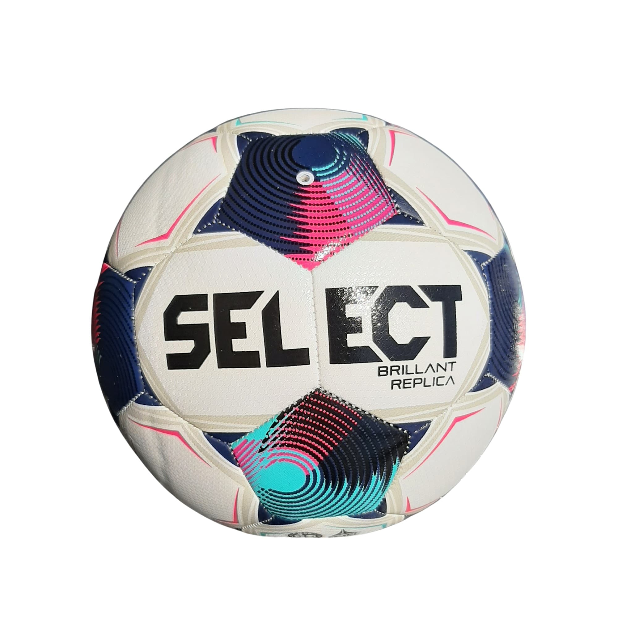 Futbalová lopta SELECT FB Brillant Replica 5 - bielo-ružová