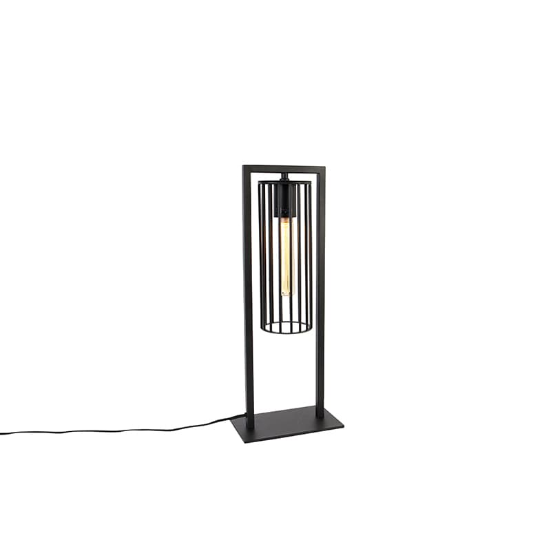 Moderná stolná lampa čierna - Balenco Wazo