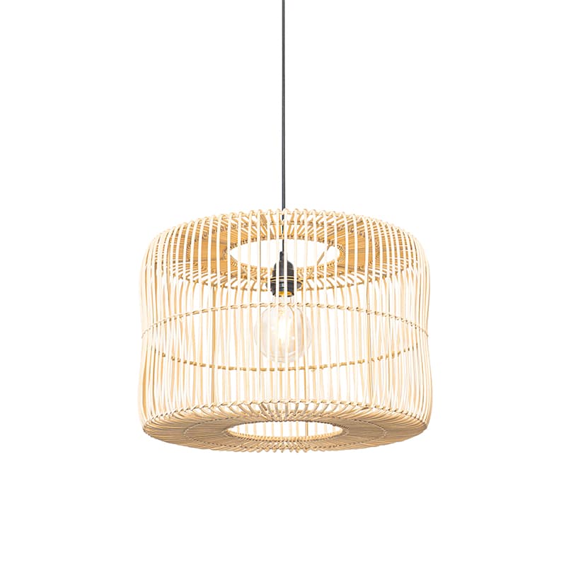 Orientálny závesný luster ratan 45 cm - Maud
