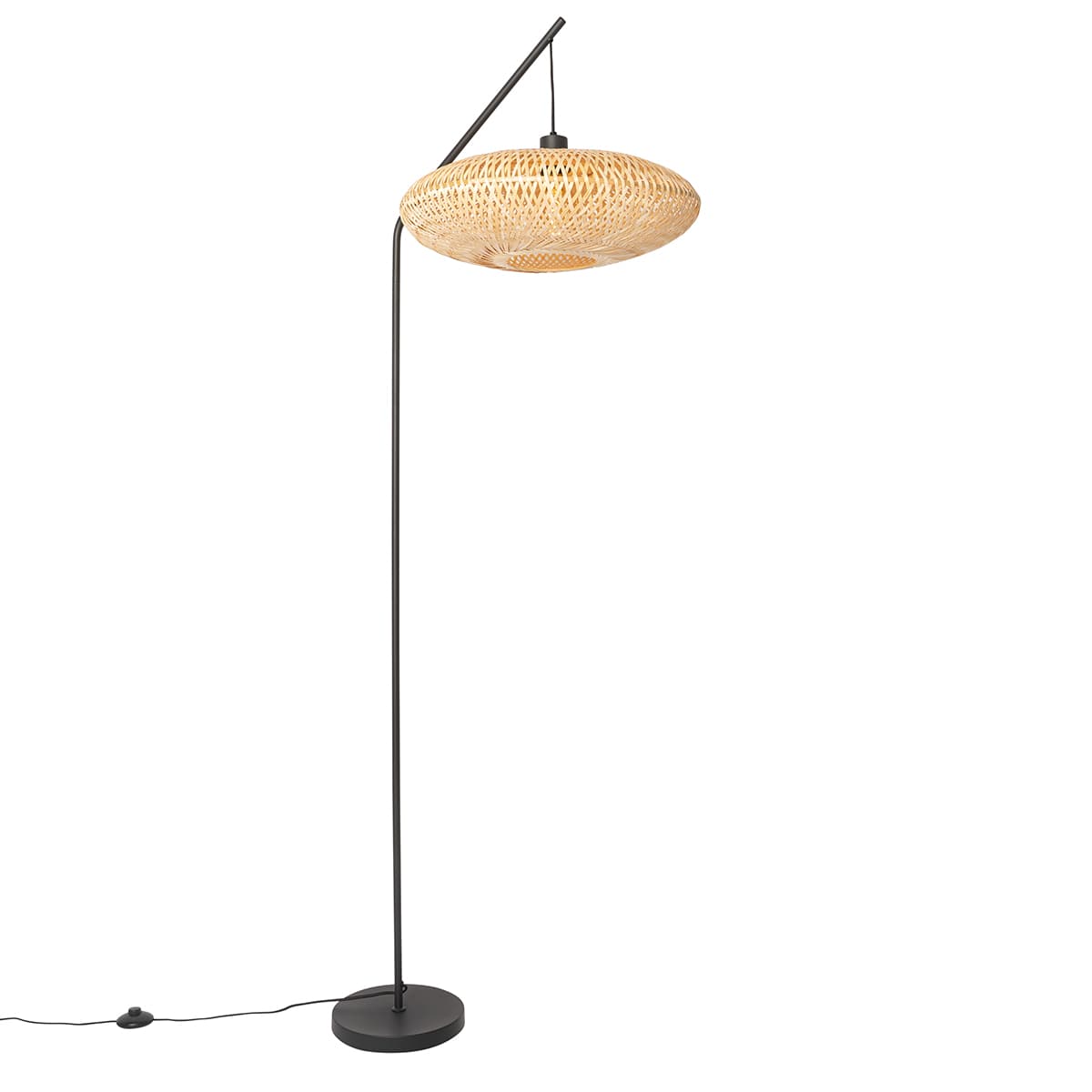 Orientálna stojaca lampa bambus - Ostrava