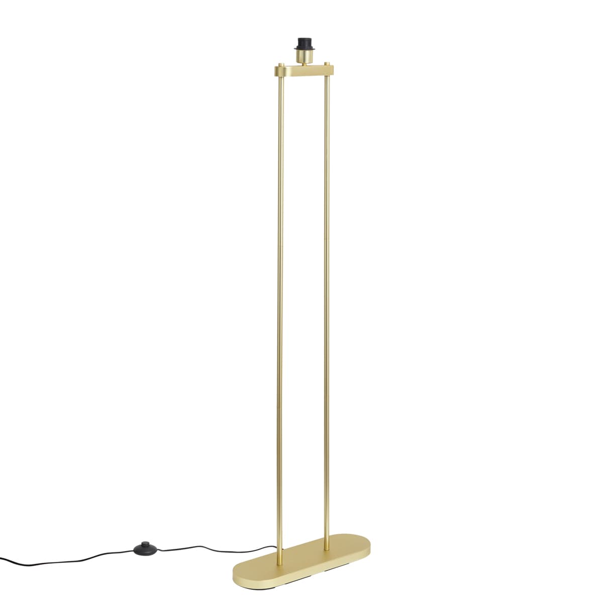 Moderná stojaca lampa mosadzná - Thijmen