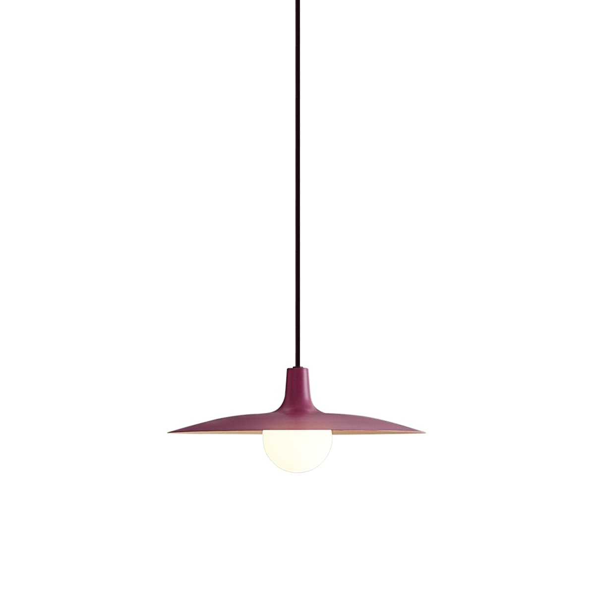 Retro závesná lampa fialová pre koľajnicový systém 1-fázový - Slimline Panzi