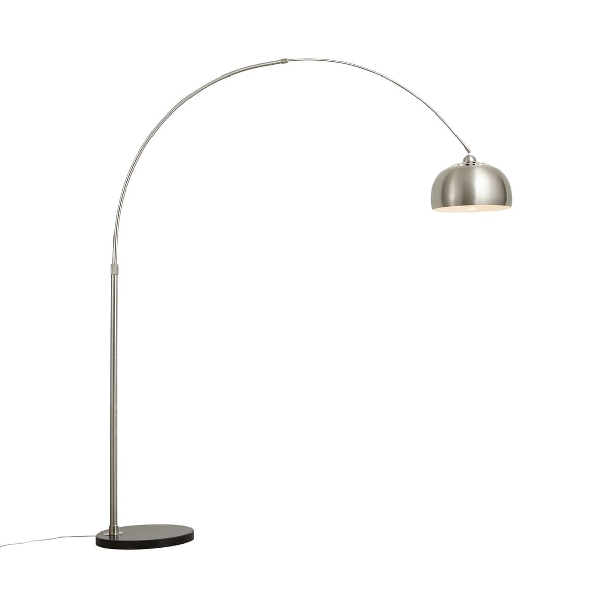 Moderná oblúková lampa z ocele nastaviteľná - Grande