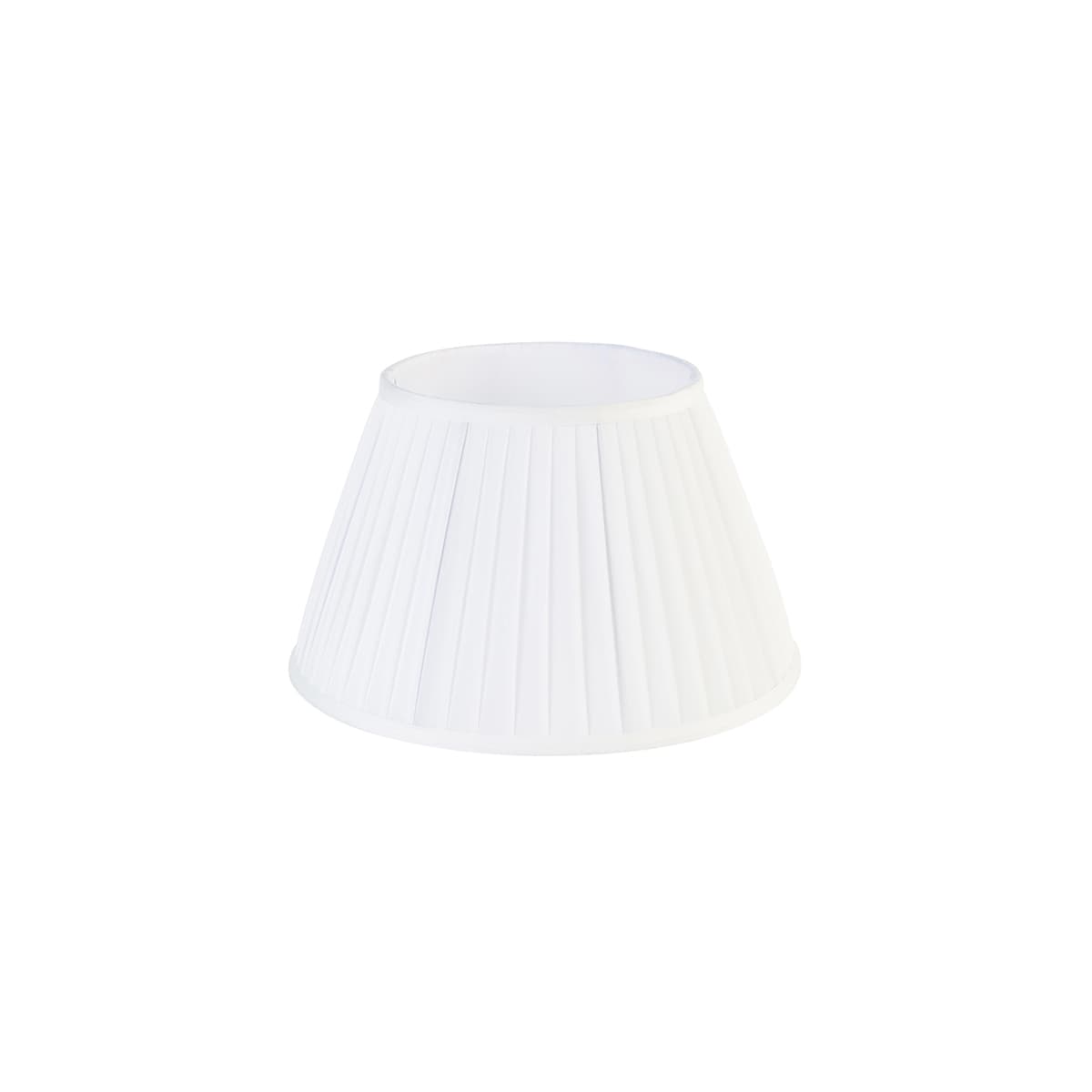 Plisovaný tienidlo biele 35/20 cm
