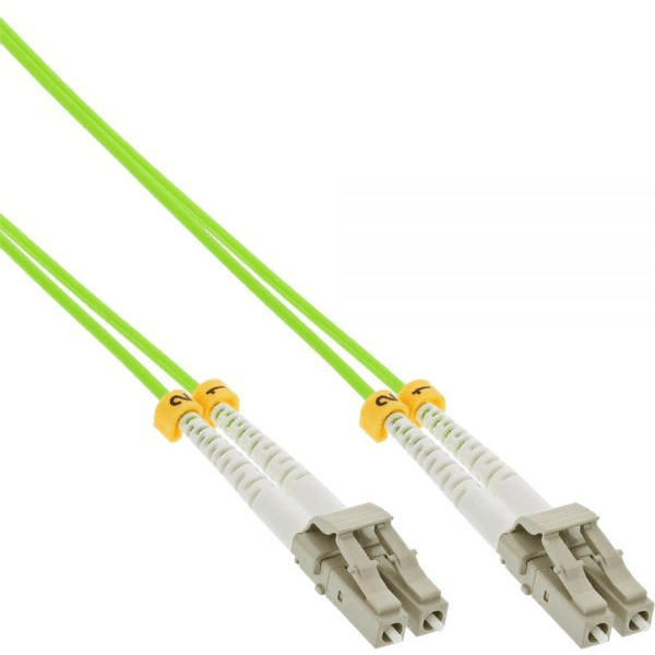 InLine 88543Q InfiniBand a kábel z optických vlákien 3 m 2x LC Zelená