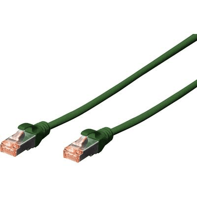 Digitus 1m Cat6 S-FTP sieťový kábel S/FTP (S-STP) zelený