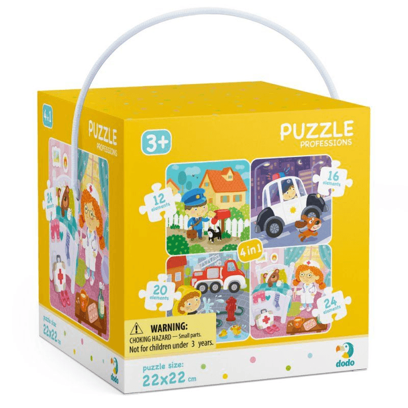 Dodo puzzle 4v1 Súťaž 72 dielikov