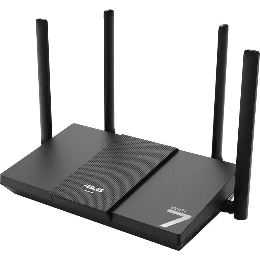 ASUS RT-BE50 BE3600 bezdrôtový smerovač 2.5 Gigabit Ethernet Dvojpásmový (2,4 ghz/5 ghz) Čierna