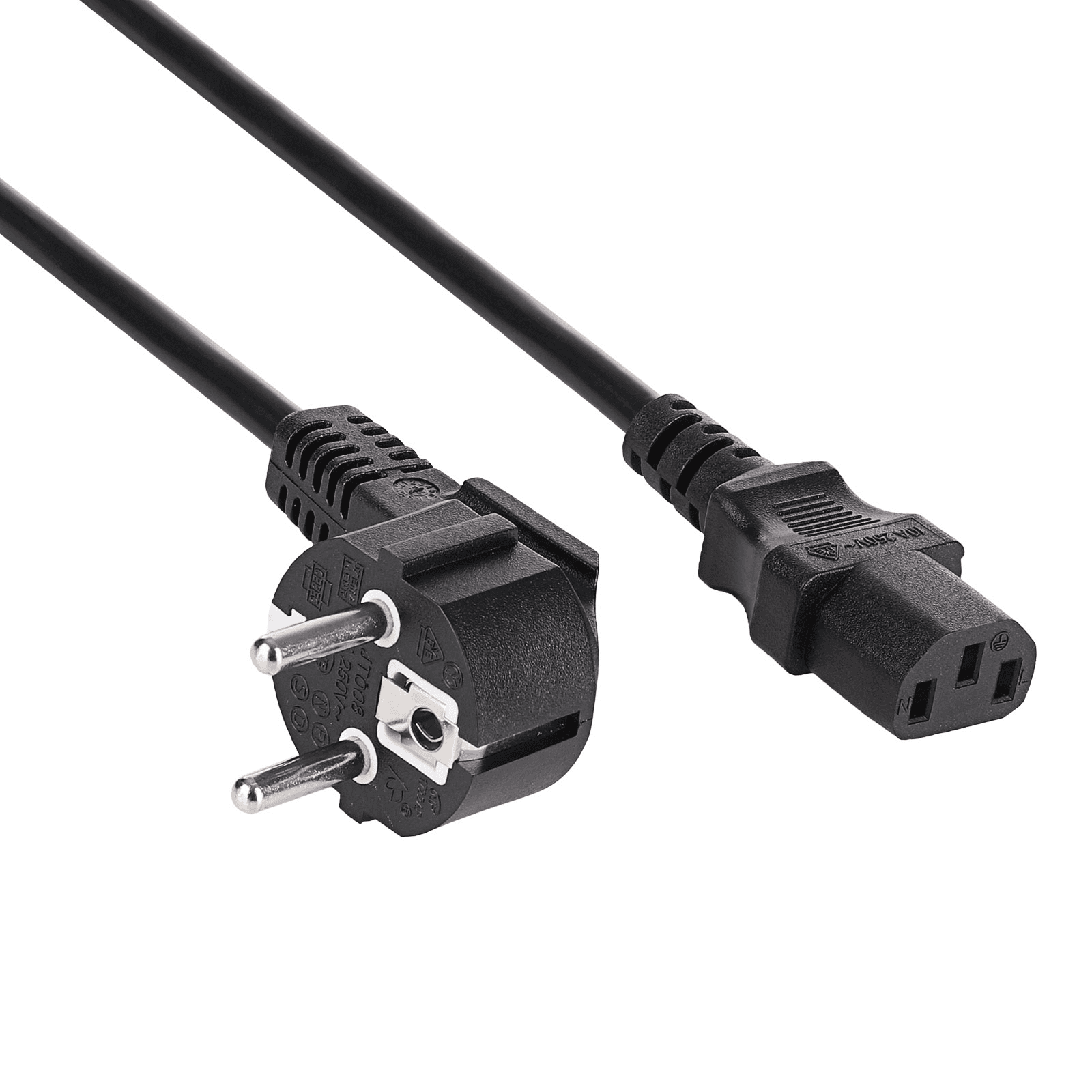 Napájací kábel pre PC Akyga AK-PC-08C IEC C13 10m