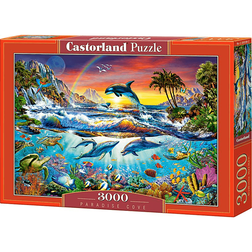 Castorland Paradise Cove 3000 pcs Puzzle 3000 kusov Víla