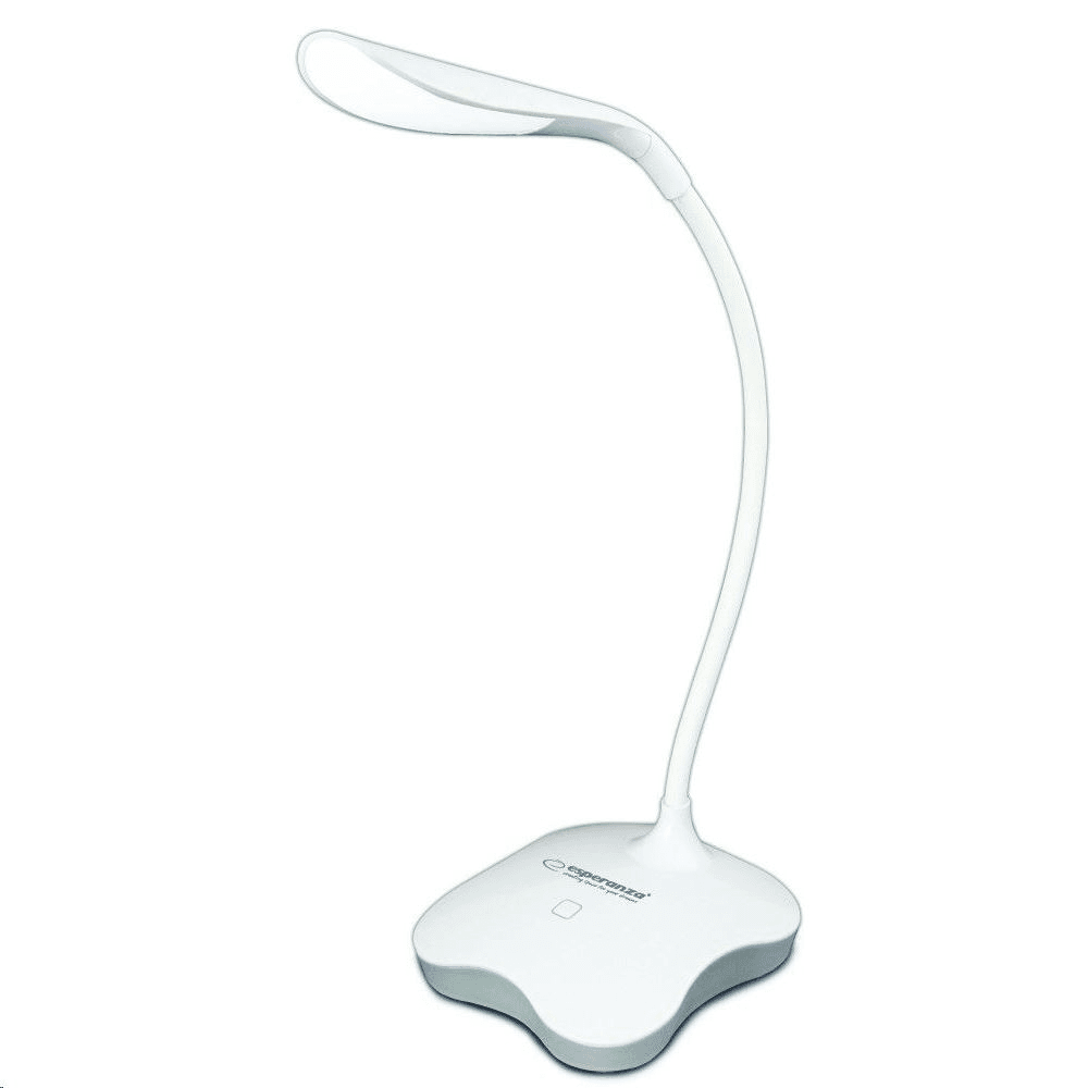 Stolová lampa Esperanza Mimosa s bielym výkonom do 3 W