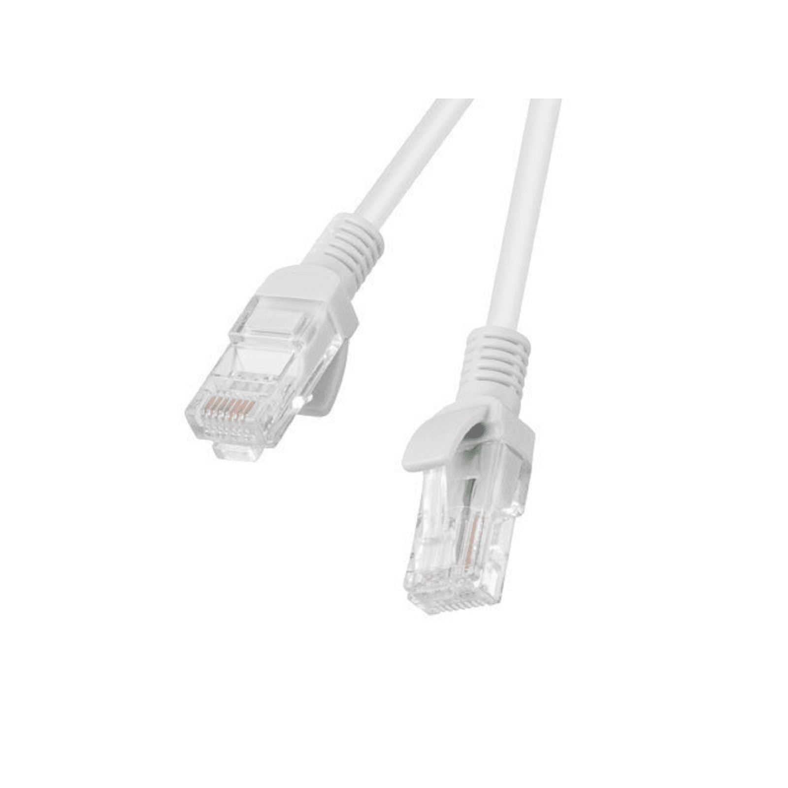 Patchcord Lanberg U/UTP 5e RJ45 / RJ45 1,5 m sivý