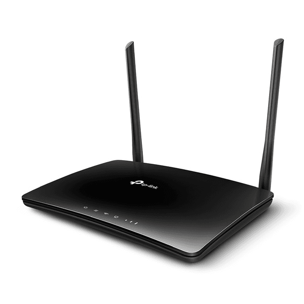 TP-Link TL-MR6400 bezdrôtový smerovač Fast Ethernet Jednopásmové (2,4 ghz) 4G Čierna