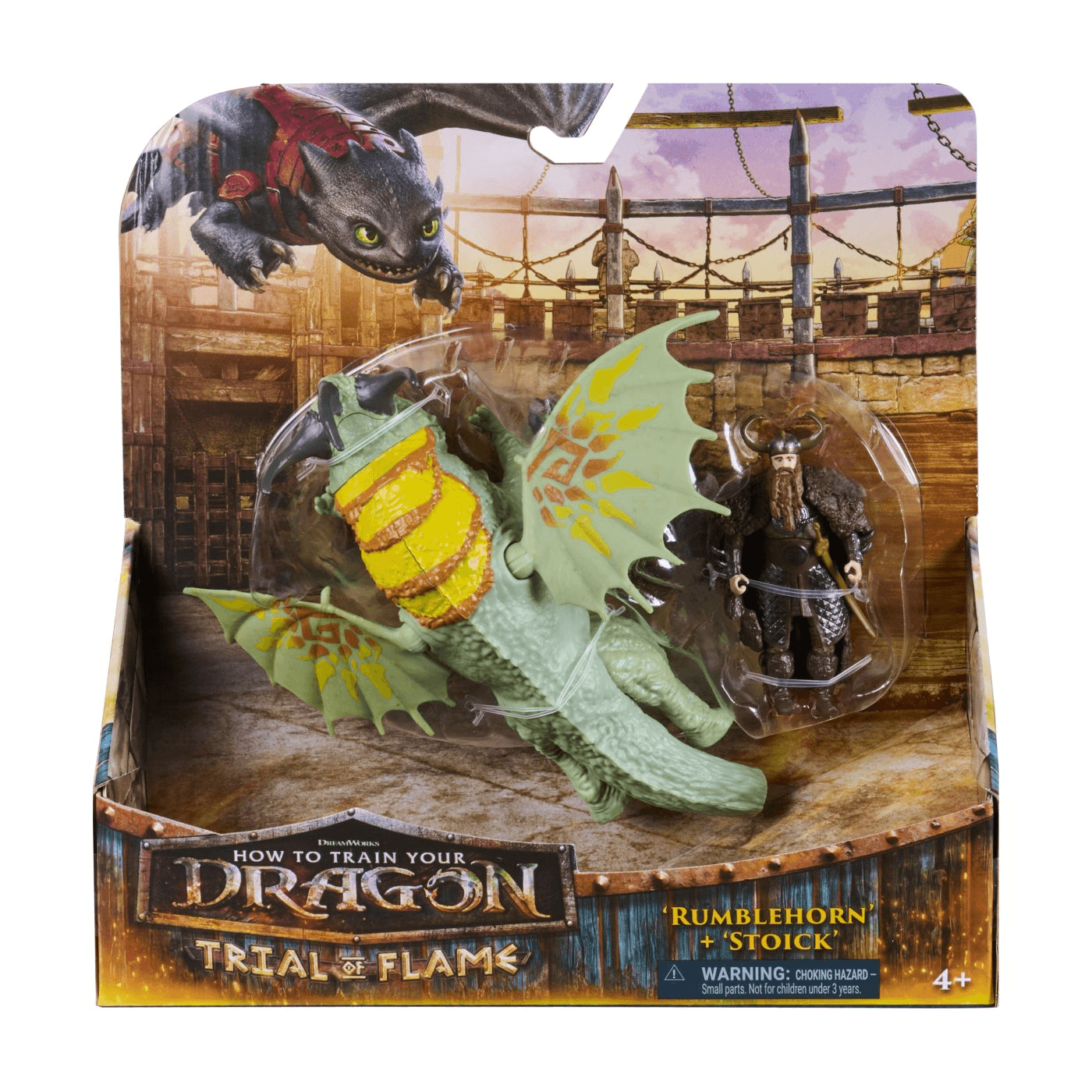 DreamWorks Dragons DWD FGR DrgVkngRmblehornNStoick S1V1 GML