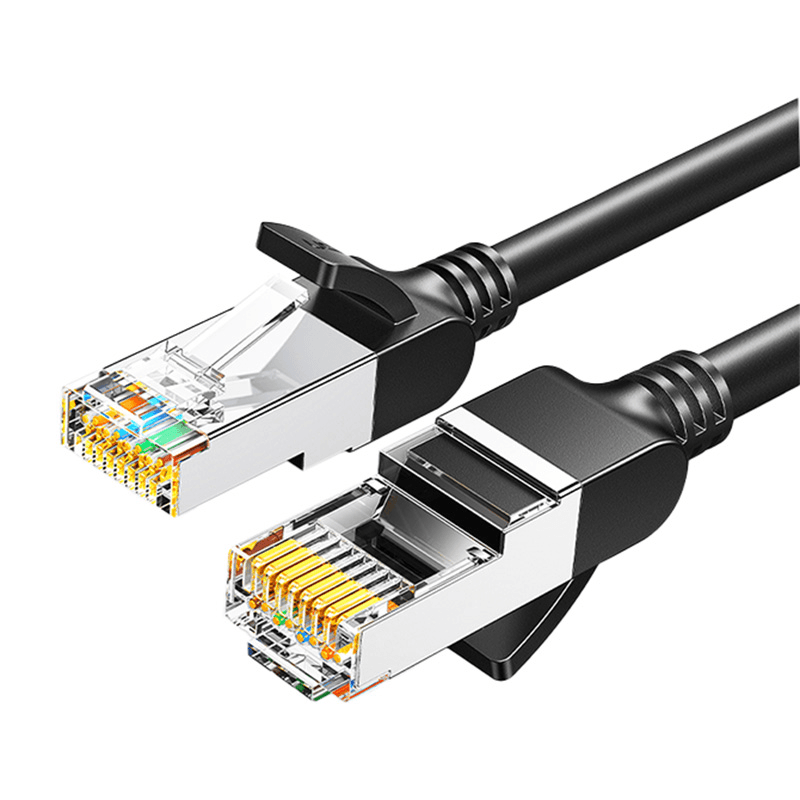 Kábel Ugreen NW101 50192 Ethernet Cat 6 U/UTP okrúhly 2m - čierny