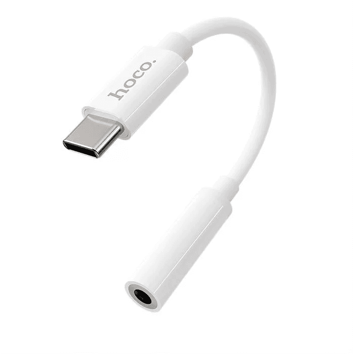 HOCO ADAPTÉR TYP C NA AUDIO JACK 3,5MM HF/MIKROFÓN LS30