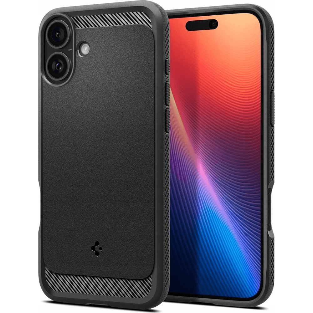 Kryt Spigen pre Apple iPhone 16 Plus, čierny