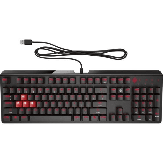 HP OMEN by Encoder Keyboard klávesnica USB QWERTY US International Čierna