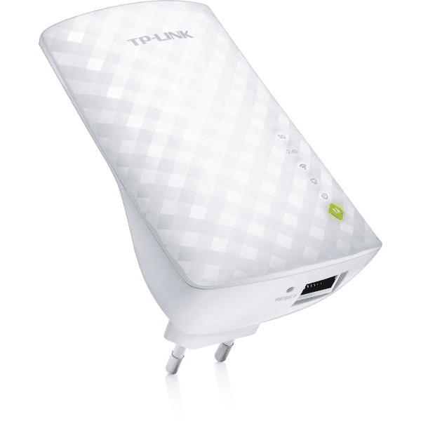 TP-Link RE200 zosilňovač sieťového signálu Sieťový opakovač Biela 10, 100 Mbit/s