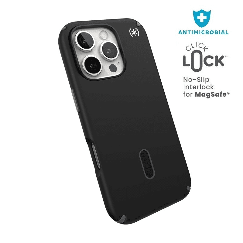 Speck 150700-3205 puzdro na mobilný telefón 16 cm (6.3") Ochranný obal Čierna