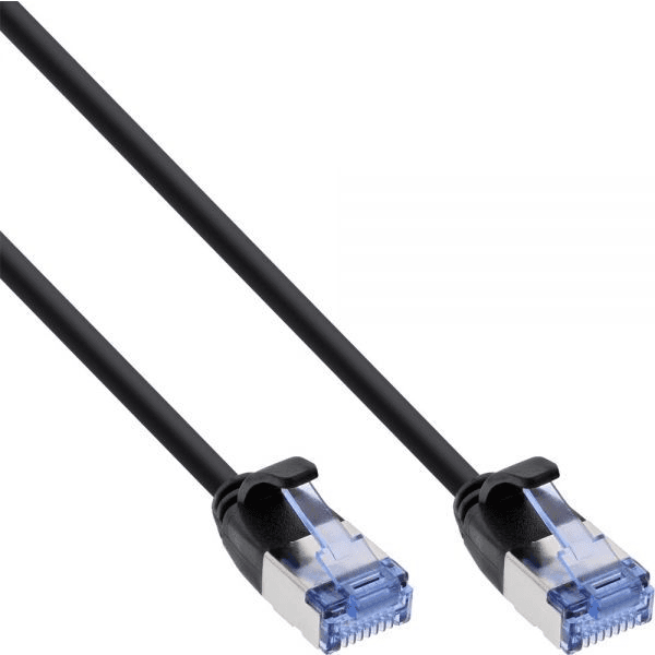 InLine 71907S sieťový kábel Čierna 7,5 m Cat6a U/FTP (STP)