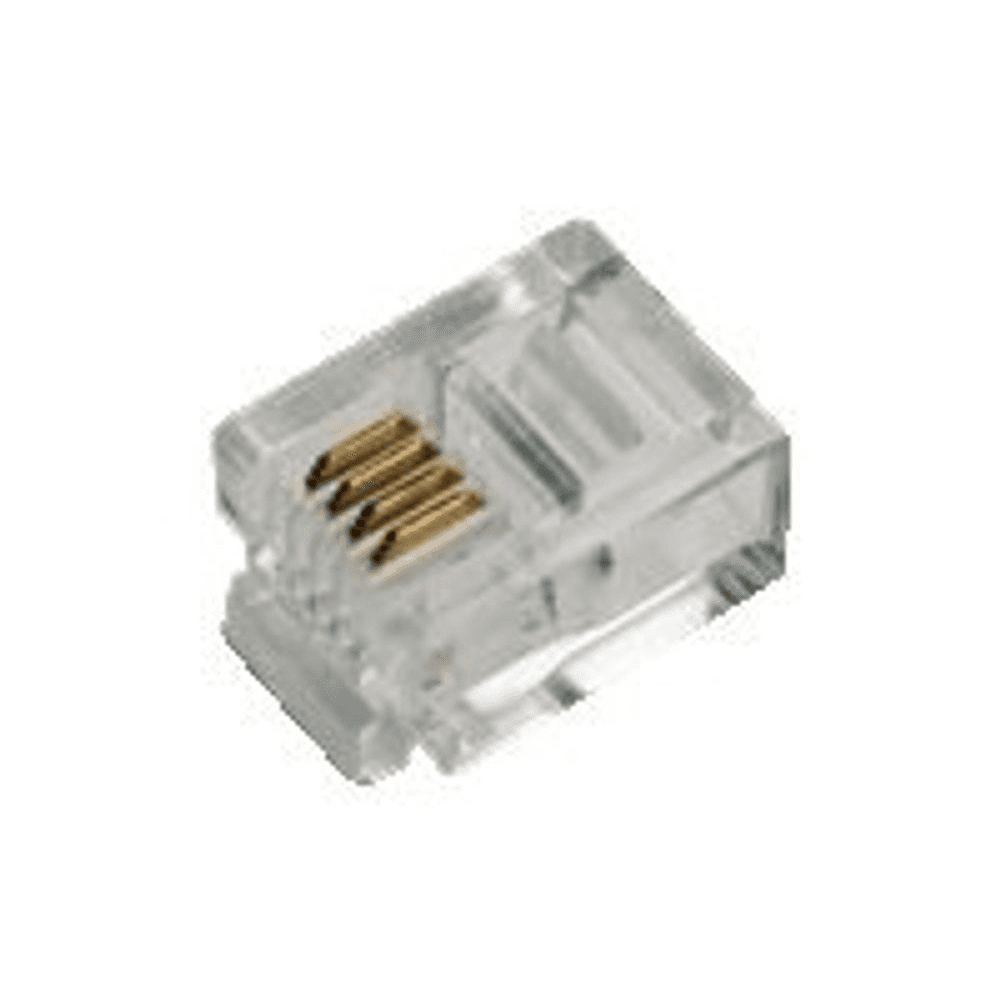 Konektor RJ11 6P4C LogiLink MP0018, 100 kusov