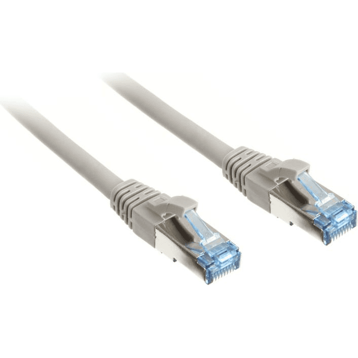 InLine 76802 sieťový kábel Šedá 2 m Cat6a S/FTP (S-STP)
