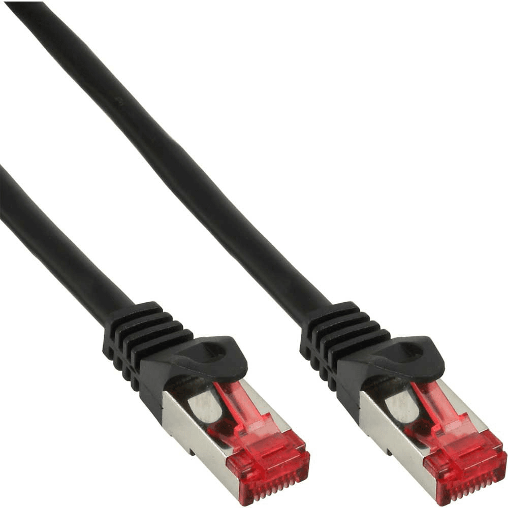 InLine 76405S sieťový kábel Čierna 5 m Cat6 S/FTP (S-STP)