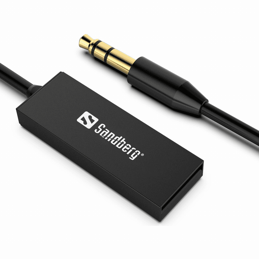 Sandberg 450-11 bluetooth hudobný prijímač 10 m Čierna