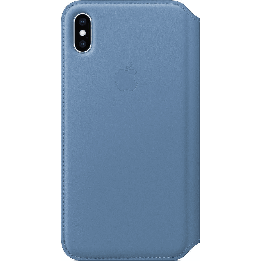 Puzdro s klapkou Apple pre Apple iPhone XS Max modrý