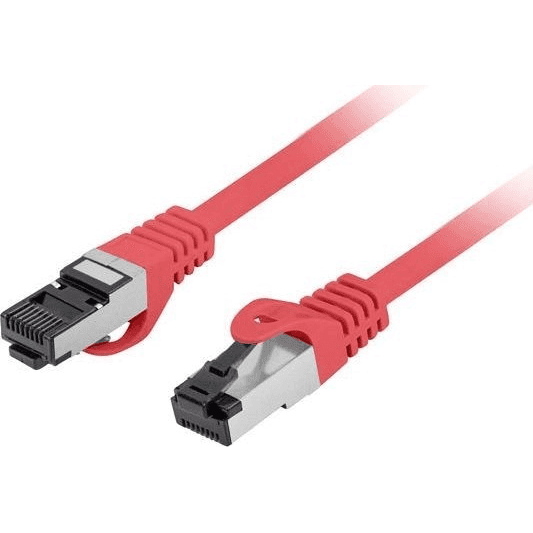 Patchcord Lanberg S/FTP 8.1 RJ45 / RJ45 2 m červený