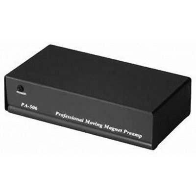 Hama Stereo Phono Preamplifier PA 506, with AC/DC Adapter 230V/50Hz Čierna