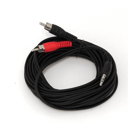 Kábel Goobay ICOC 018-NC-20 minijack (3,5 mm) - 2x RCA (cinch) 1,5 m