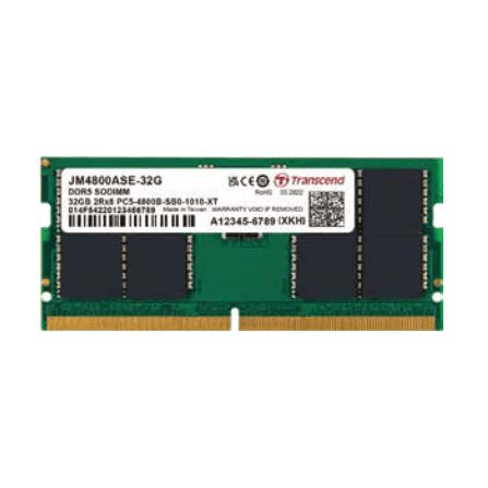 Jednotka Transcend 16 GB DDR5 4800 SO-DIMM 1Rx8