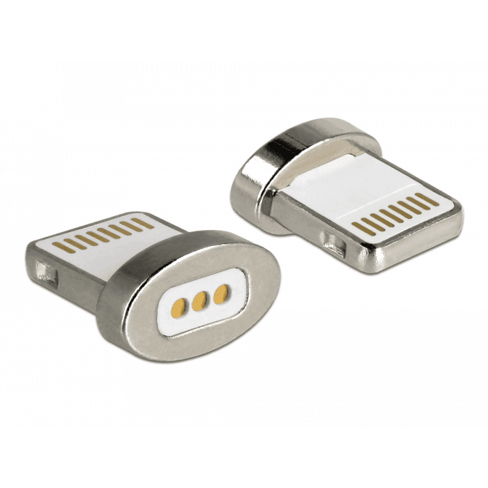Magnetický adaptér 8-pinový Lightning samec Delock 65928