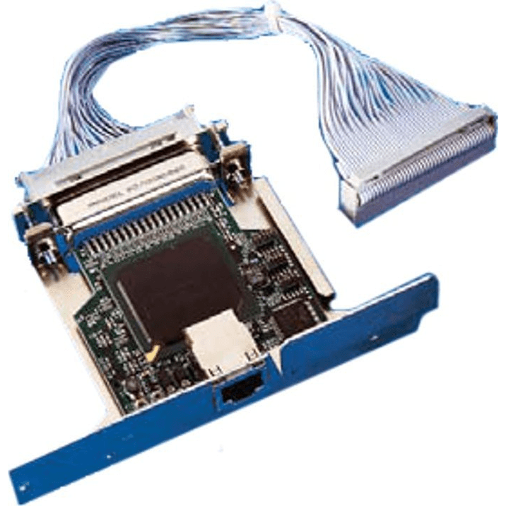 Tlačový server Zebra ZebraNet 10 100 Print Server modro fialový