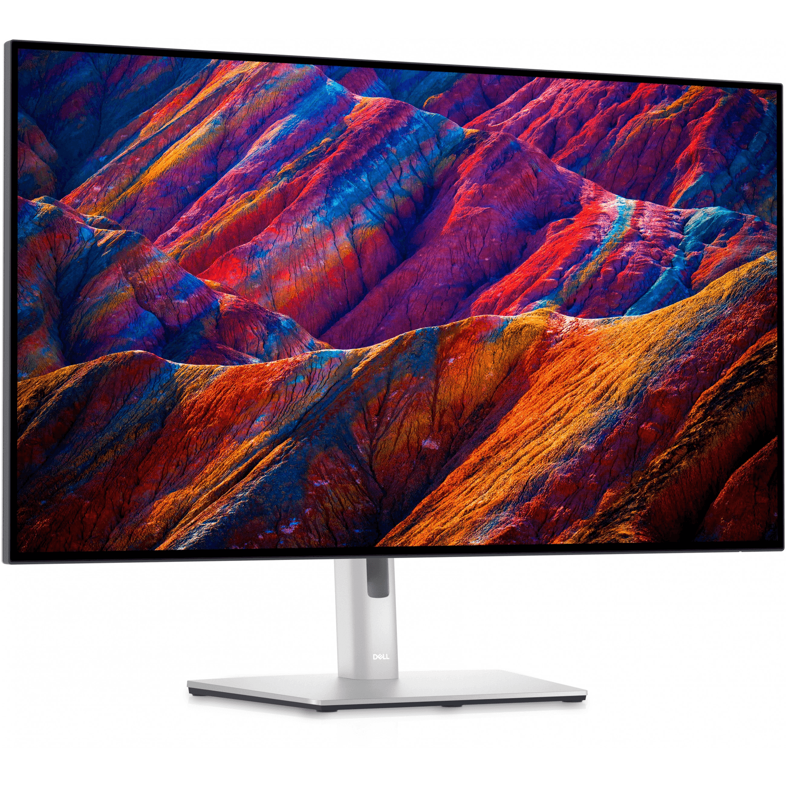 DELL UltraSharp U3223QE LED display 80 cm (31.5") 3840 x 2160 px 4K Ultra HD Strieborná