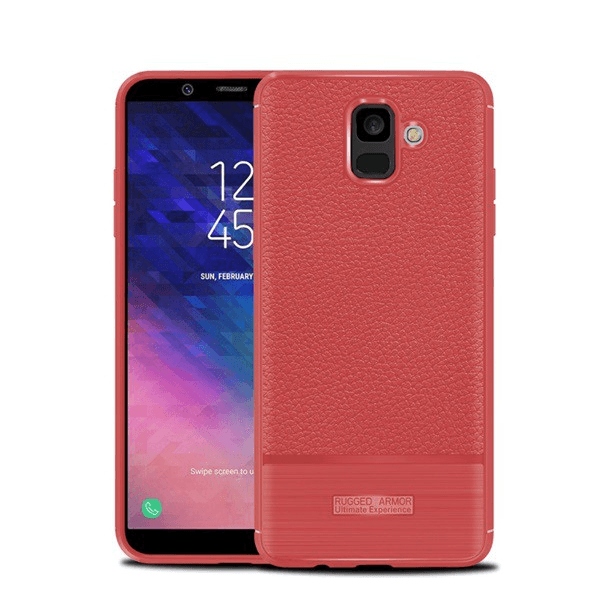 Zadný Kryt Gigapack pre Samsung Galaxy A6 (2018) SM-A600F červený