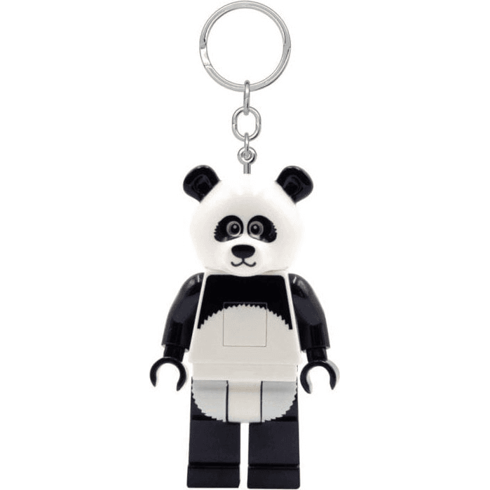 LEGO kľúčenka lampa LED na kľúče Panda