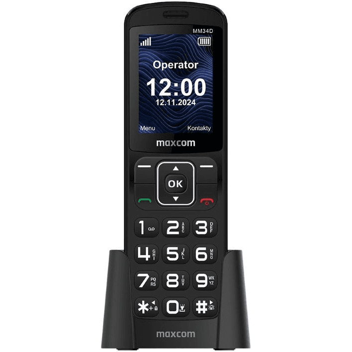 Mobilný telefón Maxcom Comfort 32 MB / 128 MB 4G (LTE) čierny